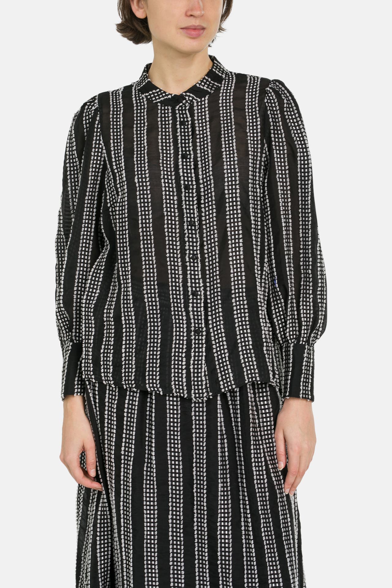 LOLLYS LAUNDRY Casual-Bluse 'Rora' schwarz, Bild 1