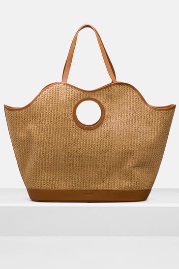 HOLZWEILER Shopper 'Strawberry Bag' hellbraun unisex