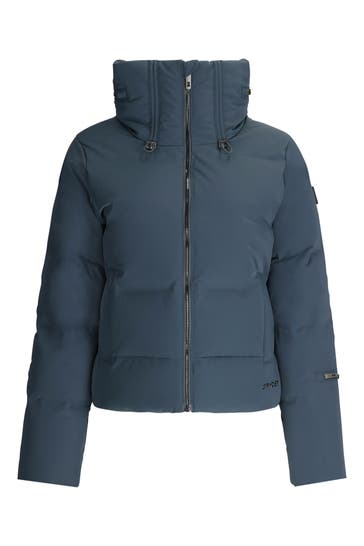 SPYDER Daunen-Skijacke petrol