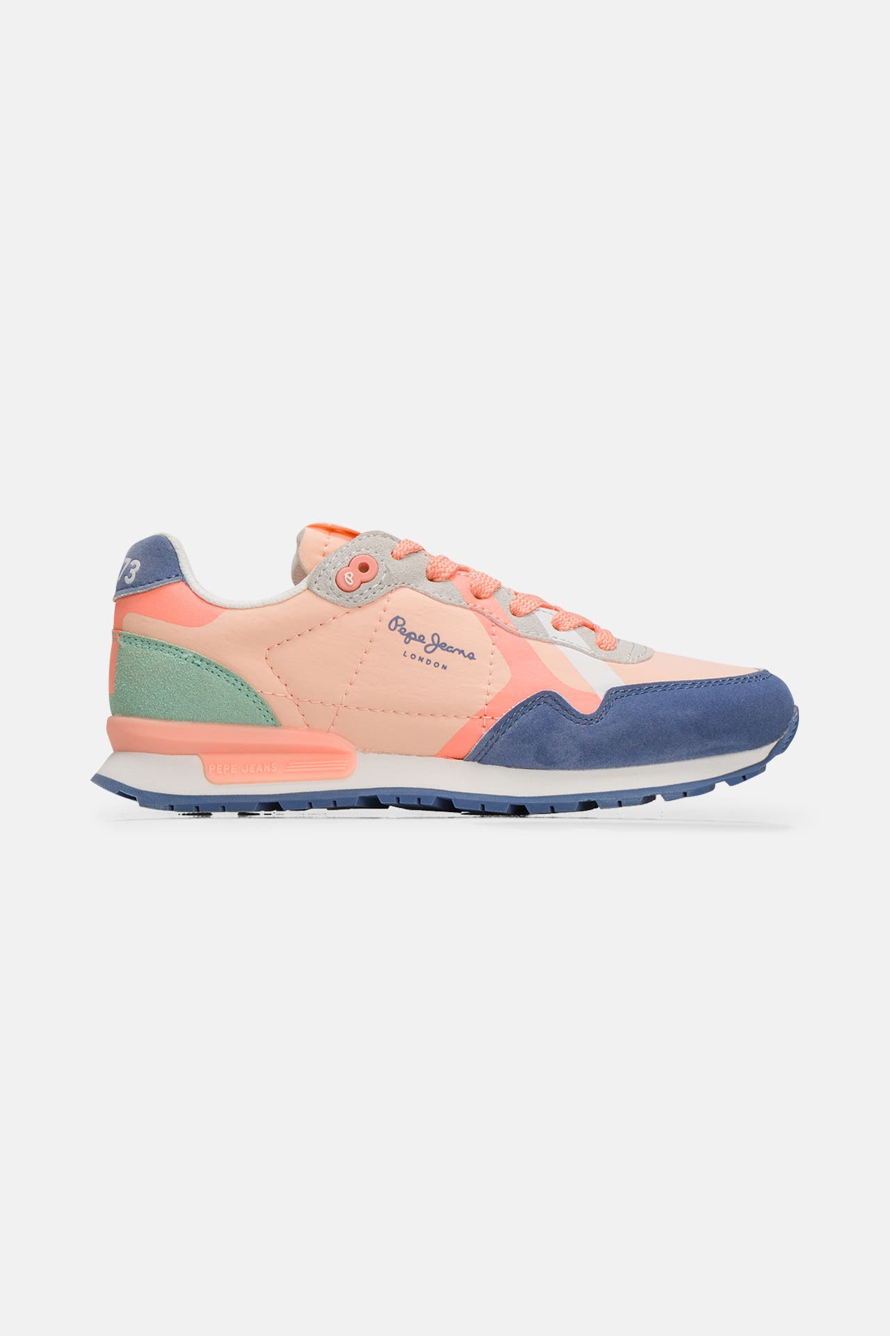 PEPE JEANS Sneaker 'Brit Print G' mehrfarbig, Bild 1