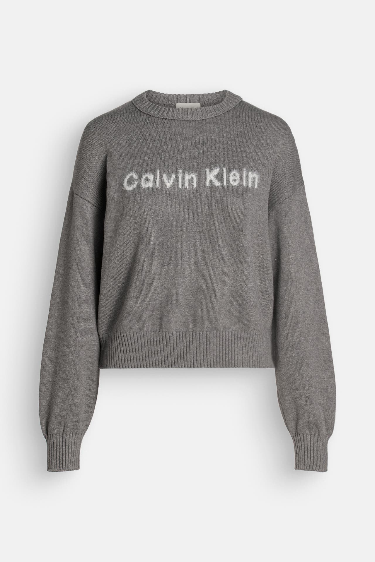 CALVIN KLEIN Strickpullover grau, Bild 1