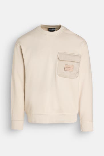 EMPORIO ARMANI Sweatshirt beige