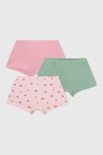 PETIT BATEAU Set: 3 Shorts mehrfarbig