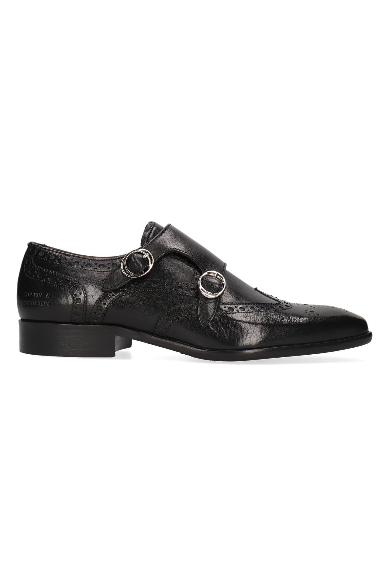 MELVIN & HAMILTON Monkstraps 'Bond 5' schwarz, Bild 1