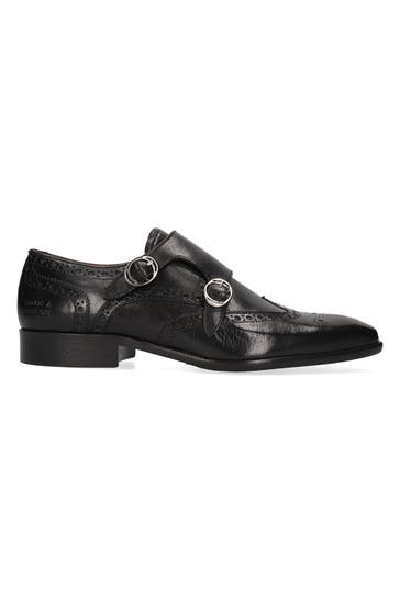 MELVIN & HAMILTON Monkstraps 'Bond 5' schwarz