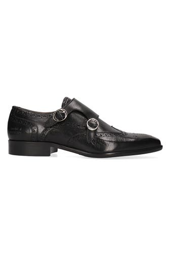 MELVIN & HAMILTON Monkstraps 'Bond 5' schwarz