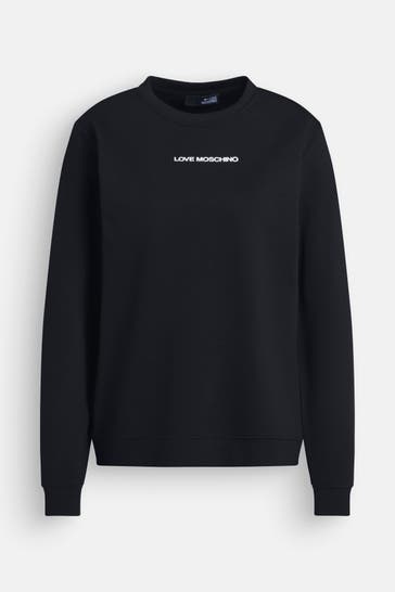 LOVE MOSCHINO Sweatshirt schwarz