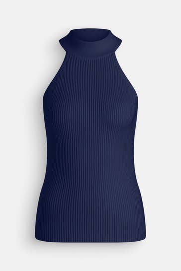 GUESS Neckholder-Top 'Blaire' navy