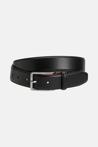 MARC O'POLO Ledergürtel schwarz
