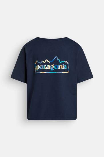 PATAGONIA T-Shirt dunkelblau