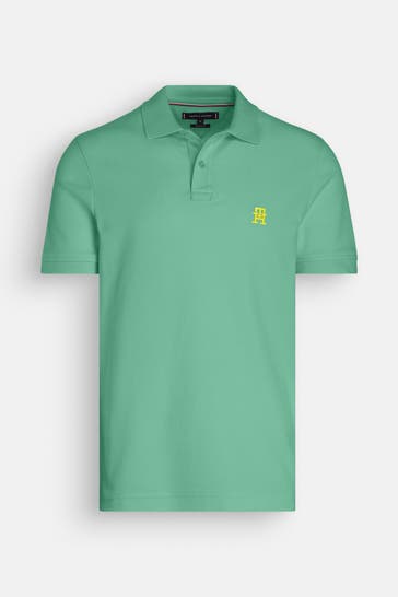 TOMMY HILFIGER Polo-Shirt apfelgrün