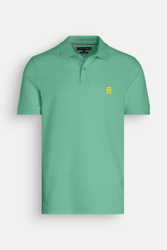 TOMMY HILFIGER Polo-Shirt apfelgrün