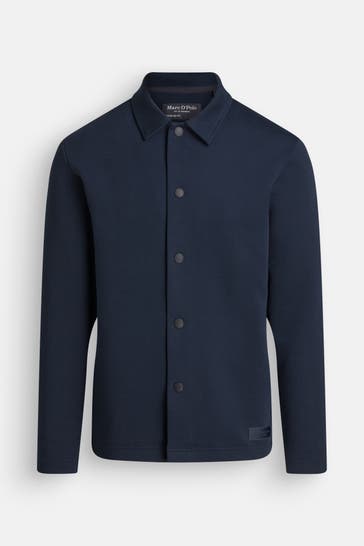 MARC O'POLO Sweat-Overshirt navy