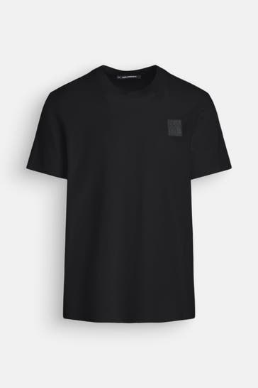 KARL LAGERFELD T-Shirt weiß schwarz
