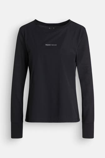 SUPER.NATURAL Longsleeve schwarz