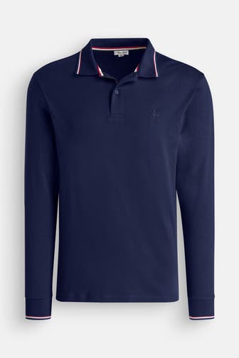 U.S. POLO ASSN. Langarm-Polo dunkelblau