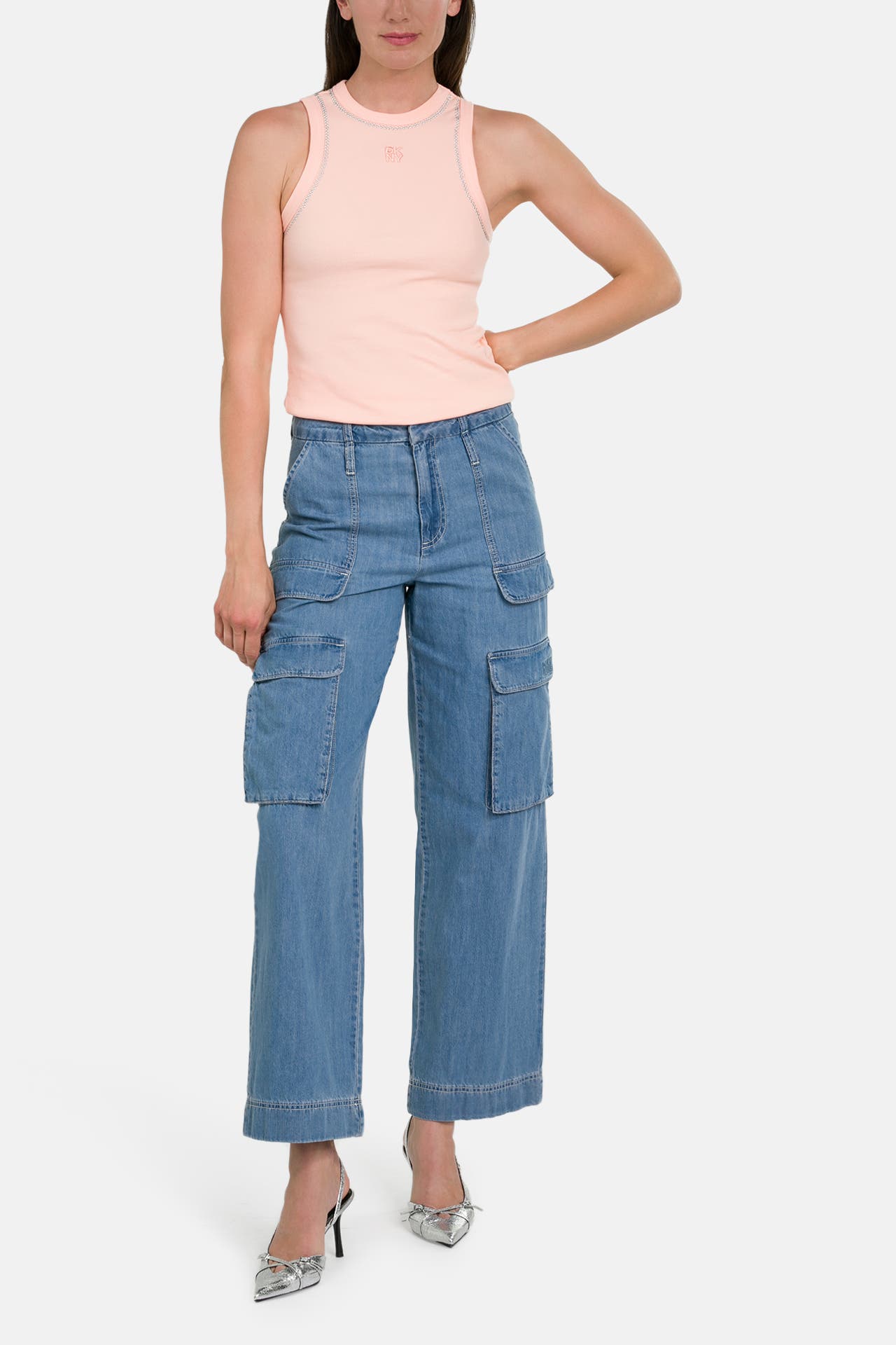 DKNY Cargo-Jeans azurblau, Bild 1