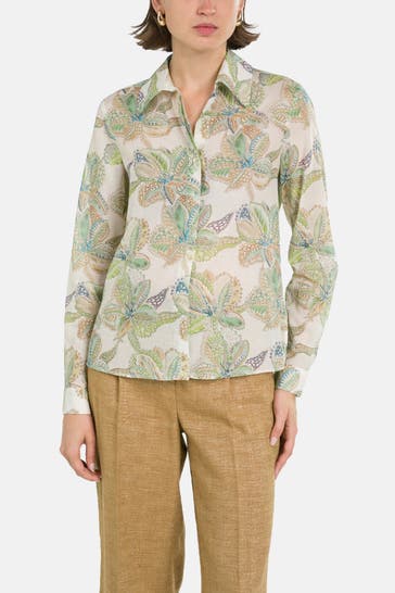 RIANI Casual-Bluse gemustert