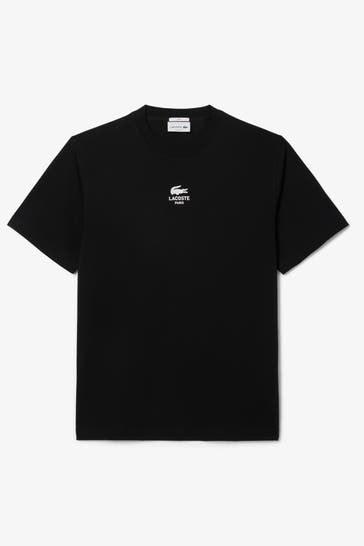 LACOSTE T-Shirt schwarz