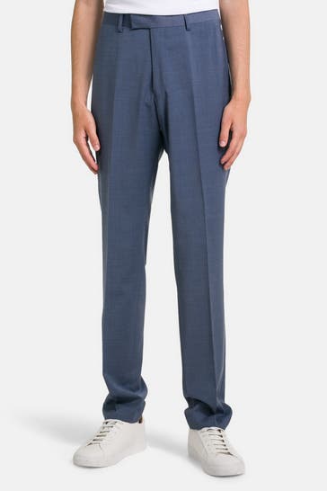 TIGER OF SWEDEN Stoffhose 'Tenuta' graublau