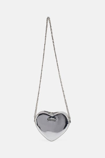 HUGO Umhängetasche 'Love' silber