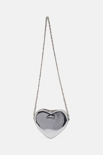 HUGO Umhängetasche 'Love' silber