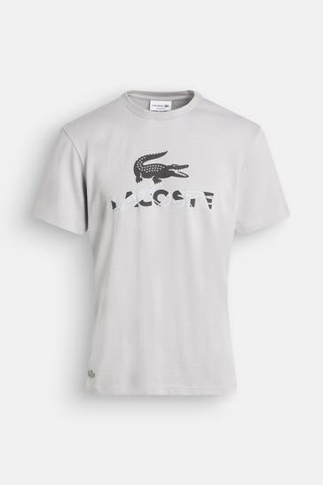 LACOSTE T-Shirt grau