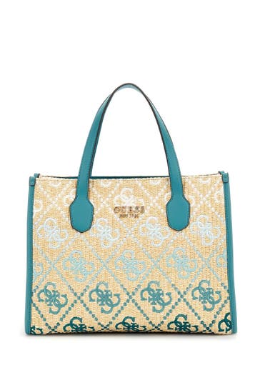 GUESS Handtasche 'Silvana' gemustert