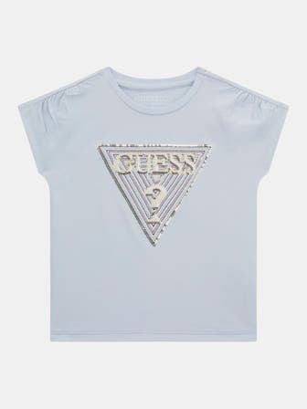 GUESS T-Shirt hellblau