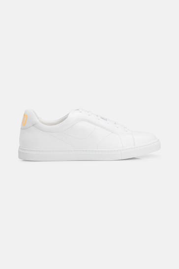 PANTOFOLA D'ORO Ledersneaker weiß