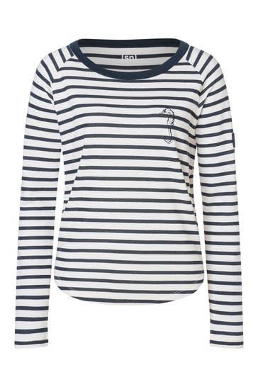 SUPER.NATURAL Longsleeve gestreift