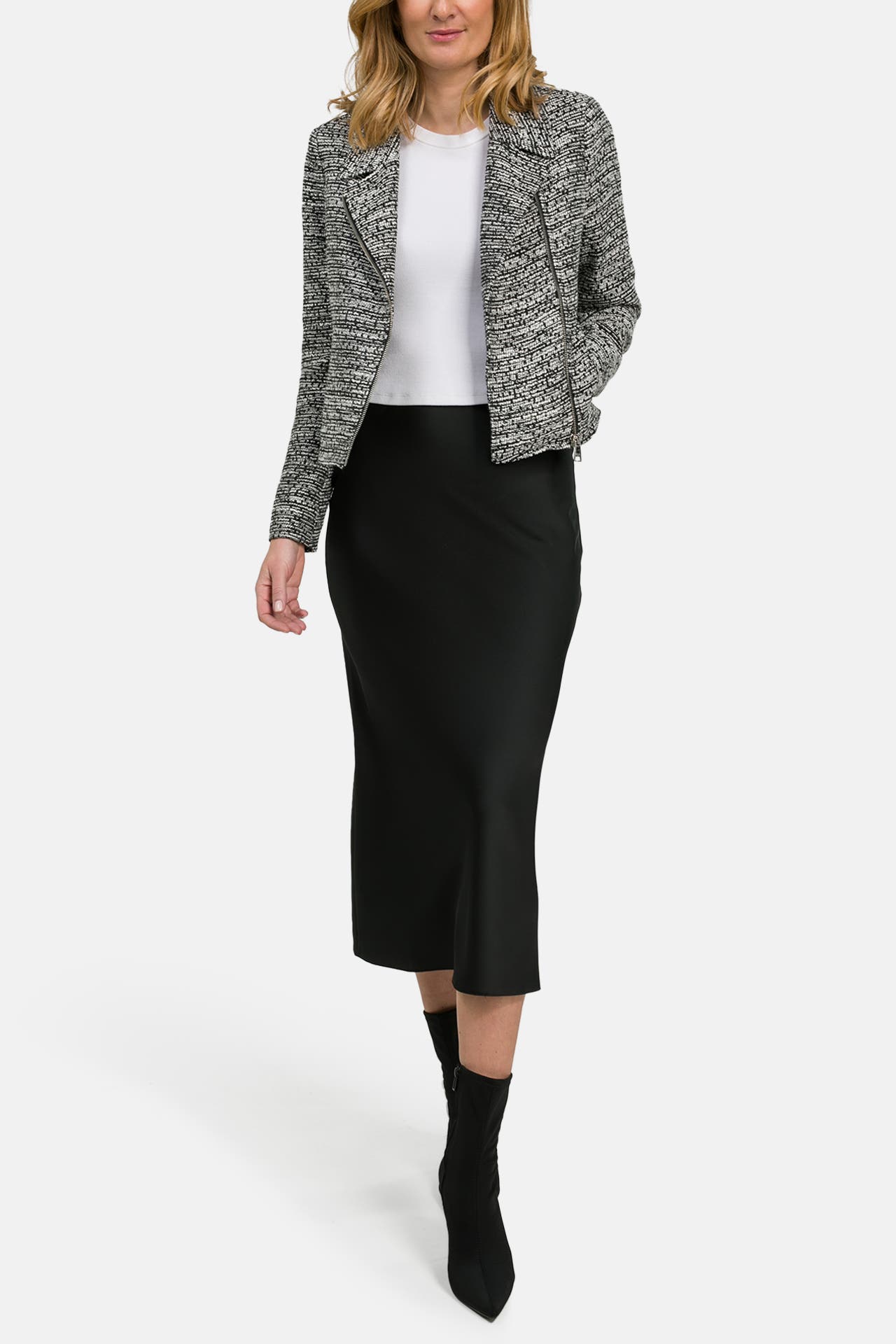 KARL LAGERFELD Blazerjacke schwarz-weiß, Bild 1
