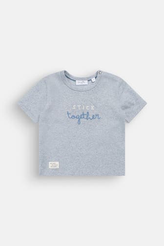 SANETTA T-Shirt taubenblau