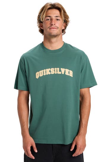 QUIKSILVER T-Shirt grün