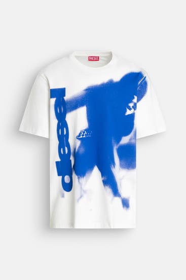 DIESEL - T-Shirt zweifarbig