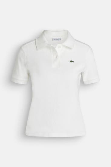 LACOSTE - Polo-Shirt weiß