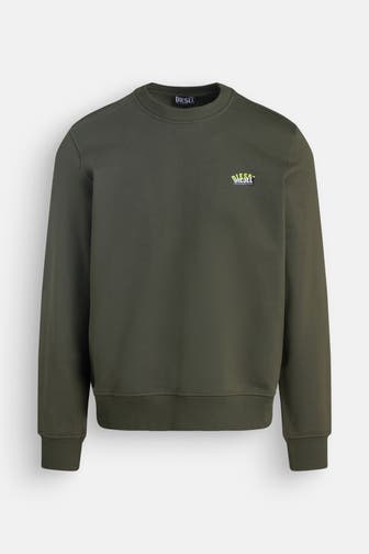 DIESEL Sweatshirt 'Ginn' dunkelgrün