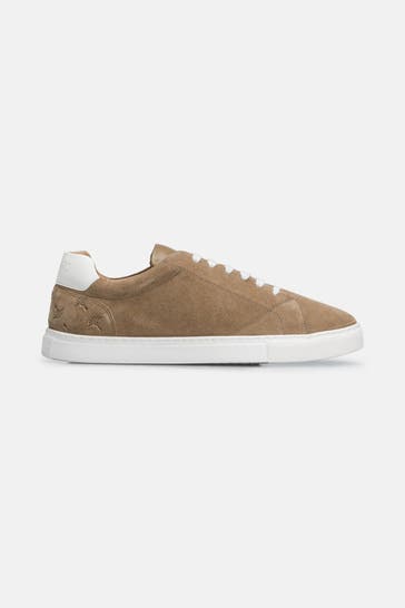 JOOP! Sneaker 'Velo Stampa-Cody' hellbraun
