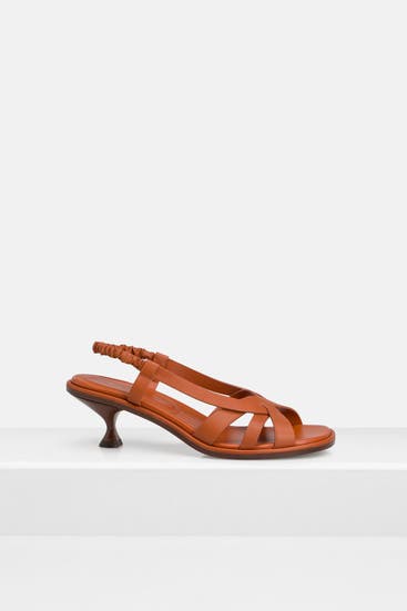 TOD'S - Sandalen terracotta