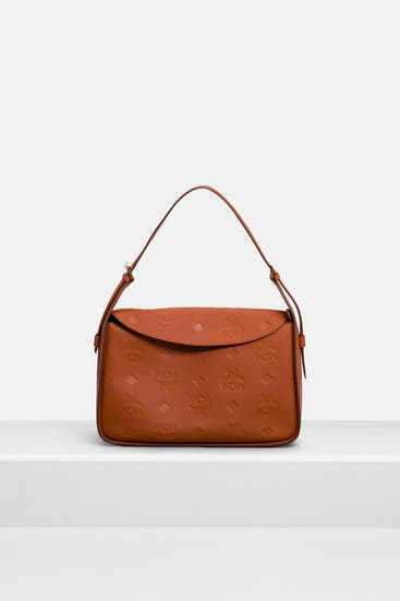 MCM - Schultertasche 'Aren' braun