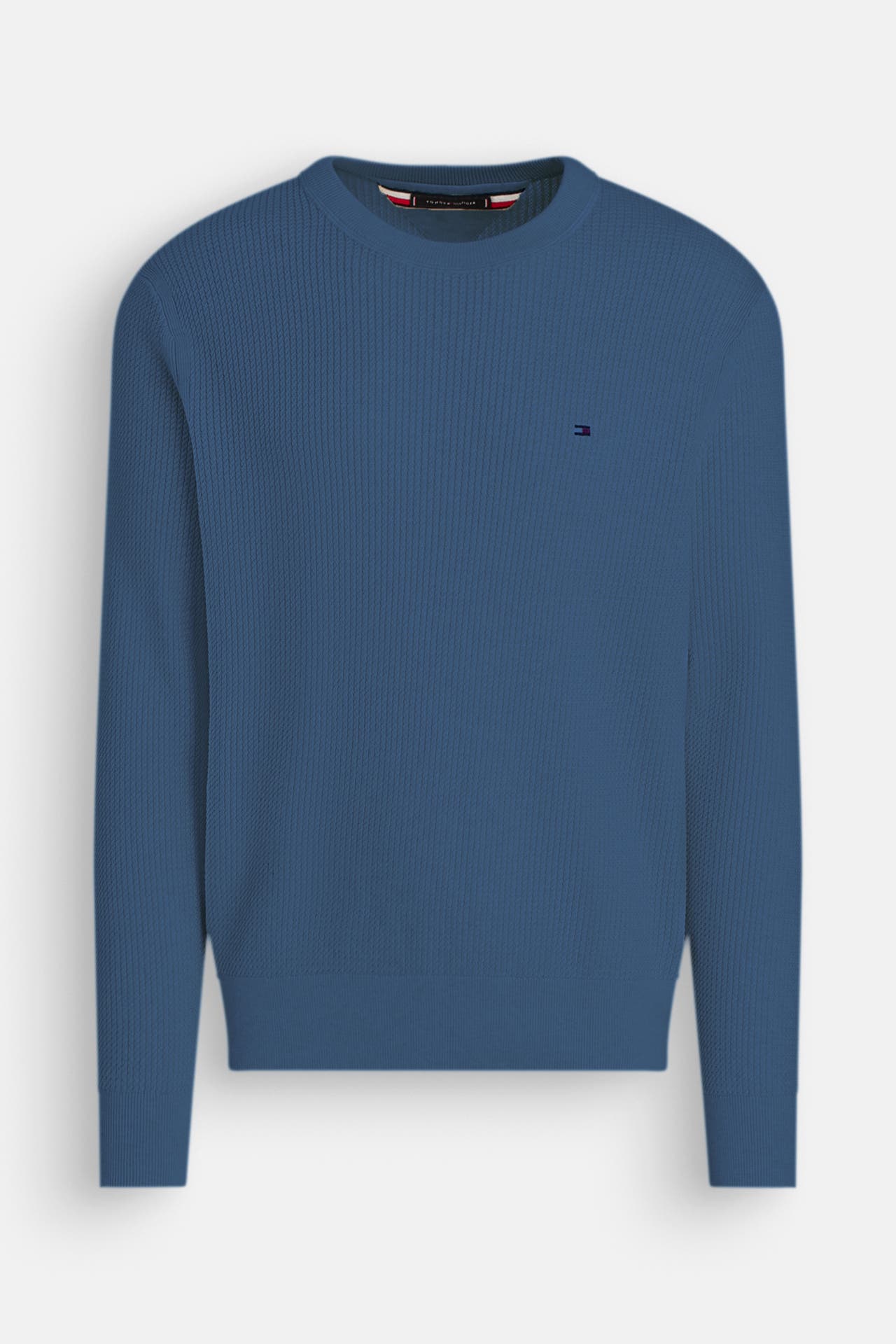 TOMMY HILFIGER Strickpullover graublau, Bild 1