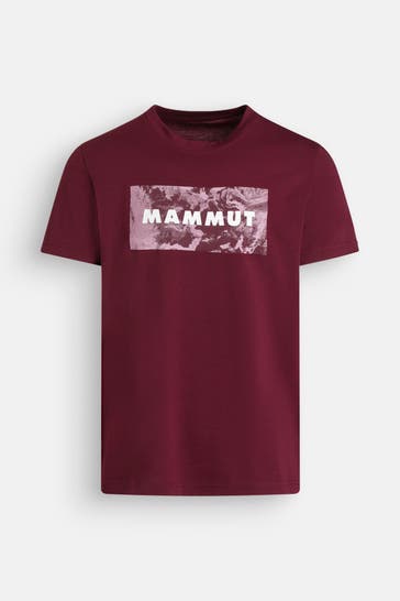 MAMMUT T-Shirt weinrot