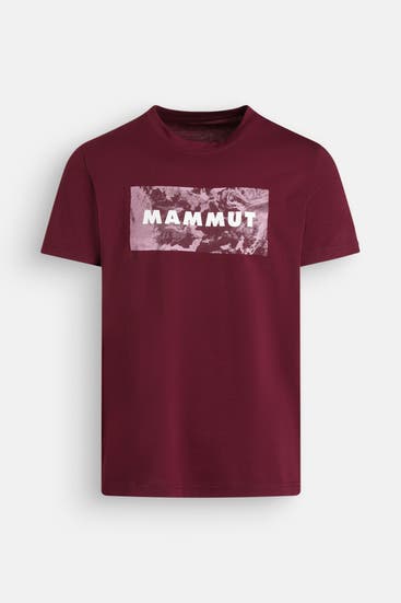 MAMMUT - T-Shirt weinrot