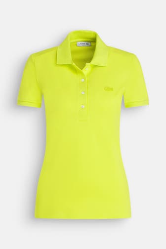 LACOSTE Polo-Shirt neongelb