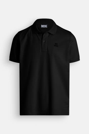 DIESEL Polo-Shirt schwarz