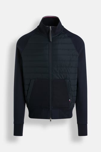 TOMMY HILFIGER Sweatjacke blauschwarz