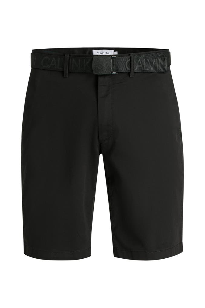 CALVIN KLEIN Chino-Shorts schwarz » günstig online kaufen | Outletcity 
