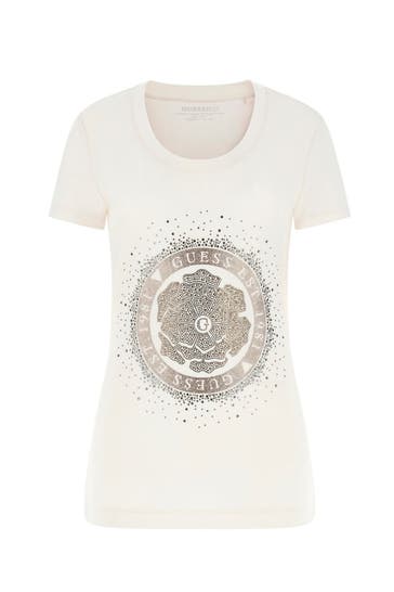 GUESS T-Shirt weiß