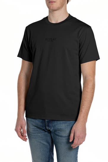REPLAY T-Shirt schwarz