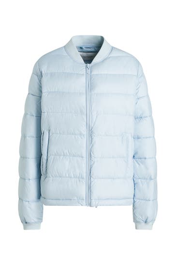 COMMA, Stepp-Bomberjacke hellblau